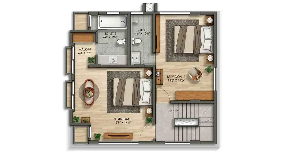 House Of Abhinandan Lodha Goa Floor Plans